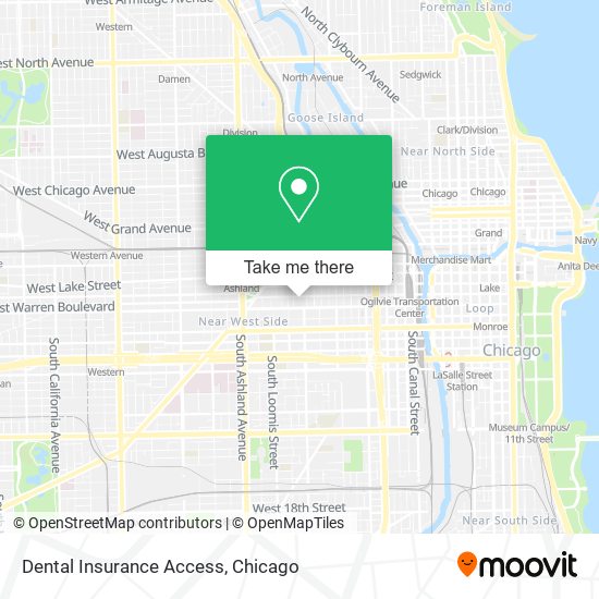 Mapa de Dental Insurance Access