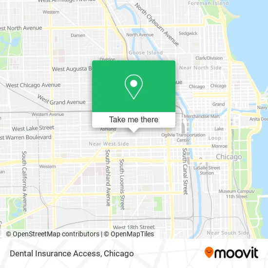 Dental Insurance Access map