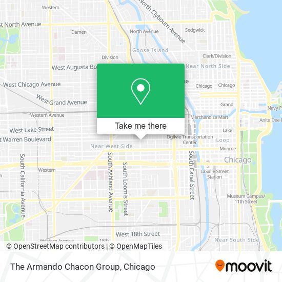 The Armando Chacon Group map