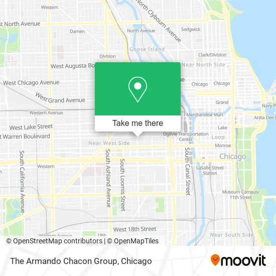 The Armando Chacon Group map
