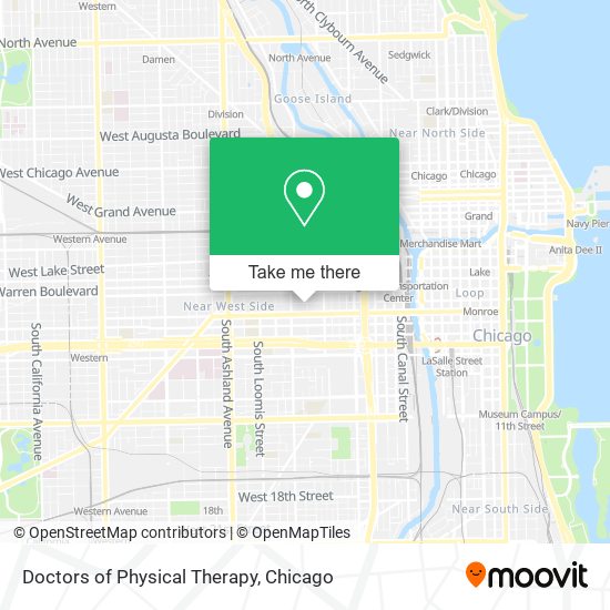Doctors of Physical Therapy map