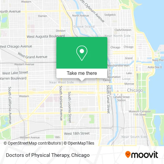 Doctors of Physical Therapy map