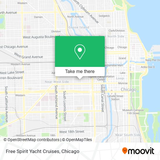 Free Spirit Yacht Cruises map