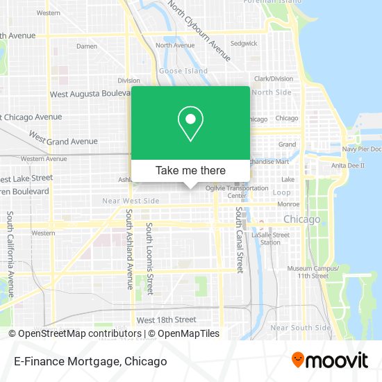 Mapa de E-Finance Mortgage