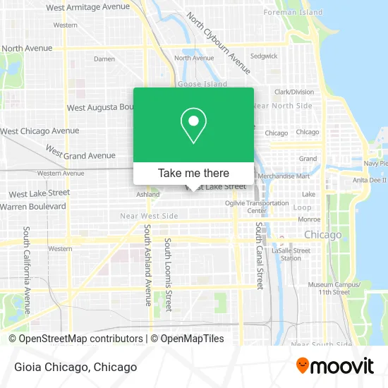 Gioia Chicago map