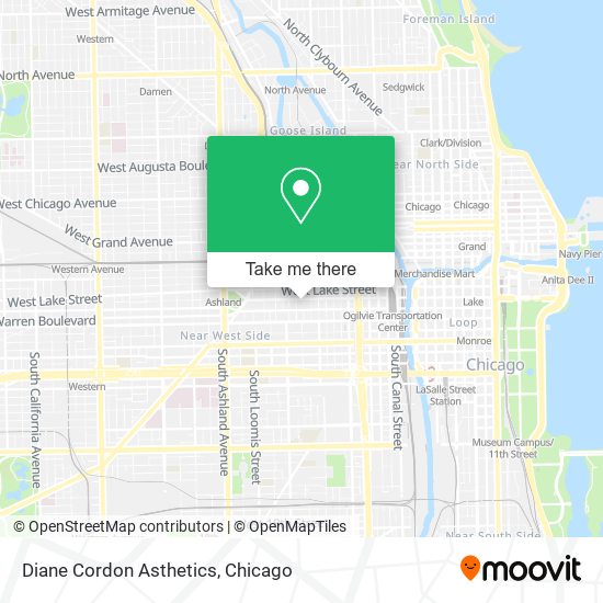 Diane Cordon Asthetics map