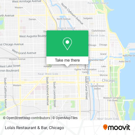 Lola's Restaurant & Bar map