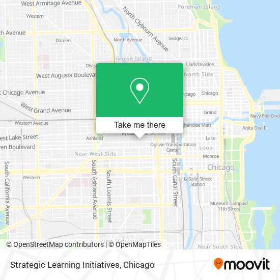 Strategic Learning Initiatives map