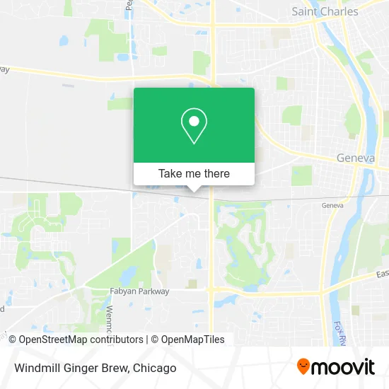 Windmill Ginger Brew map