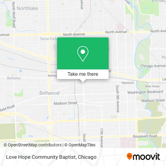Love Hope Community Baptist map