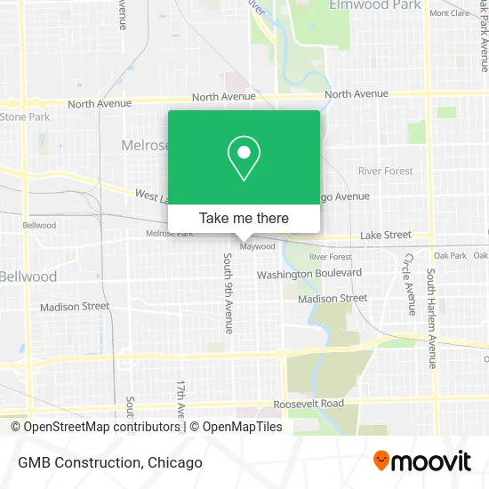 GMB Construction map