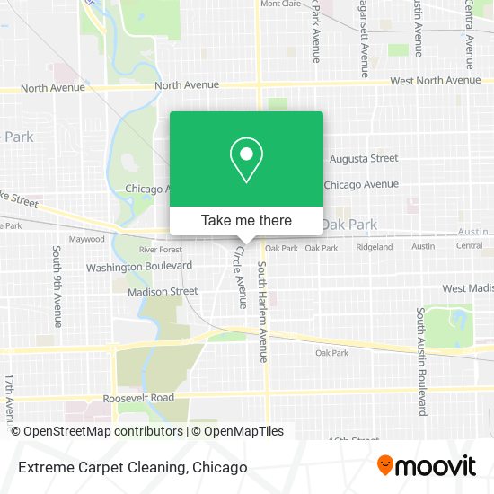 Extreme Carpet Cleaning map