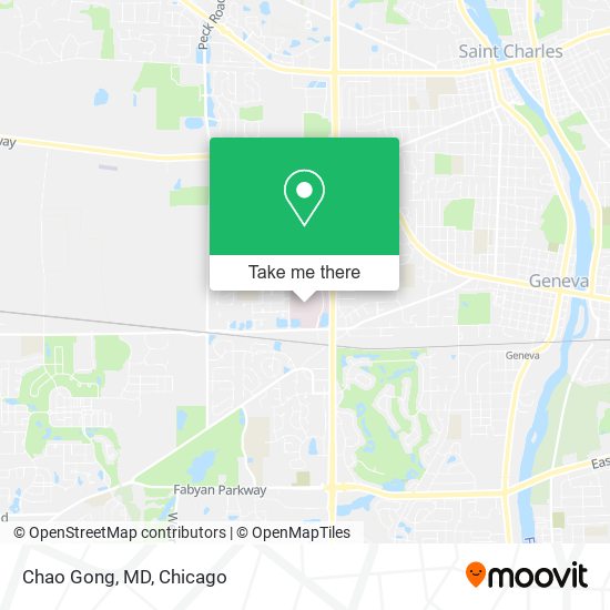 Chao Gong, MD map