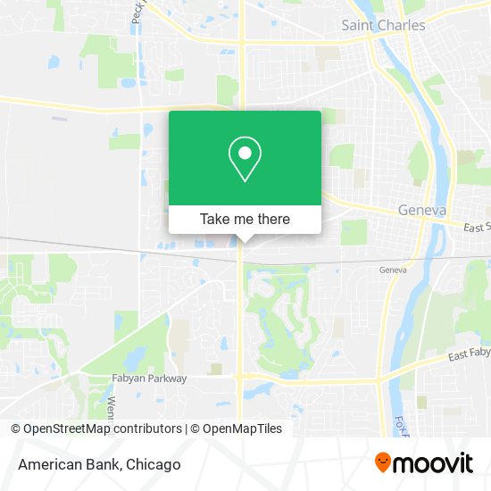 Mapa de American Bank