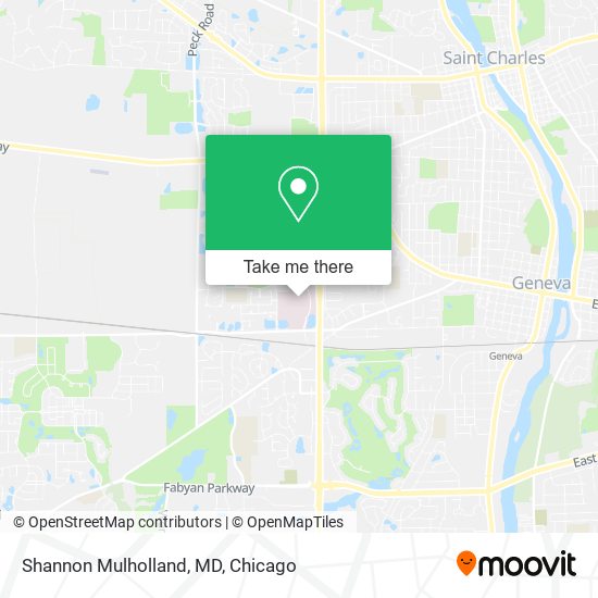 Shannon Mulholland, MD map