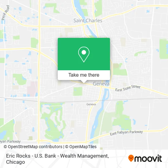 Mapa de Eric Rocks - U.S. Bank - Wealth Management