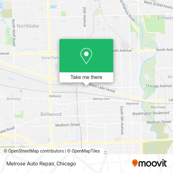 Melrose Auto Repair map