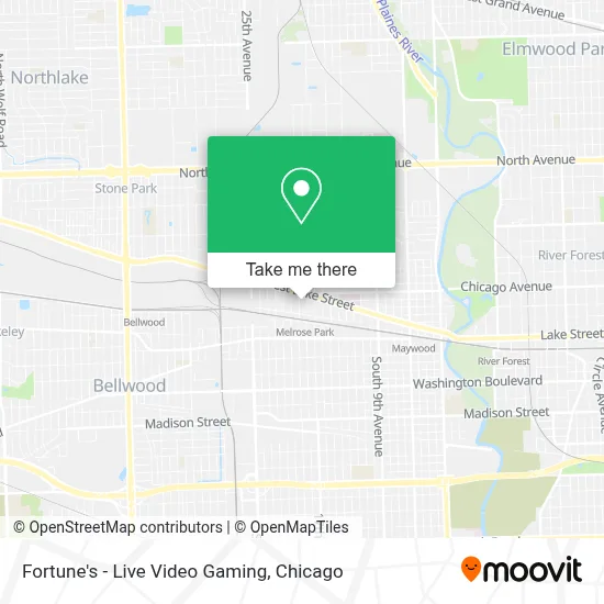 Fortune's - Live Video Gaming map