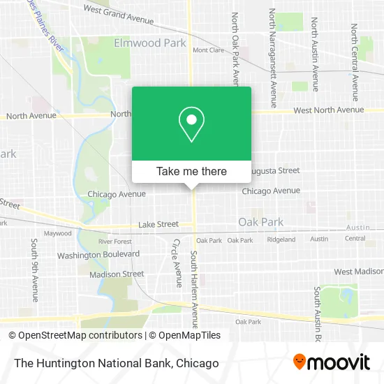 The Huntington National Bank map