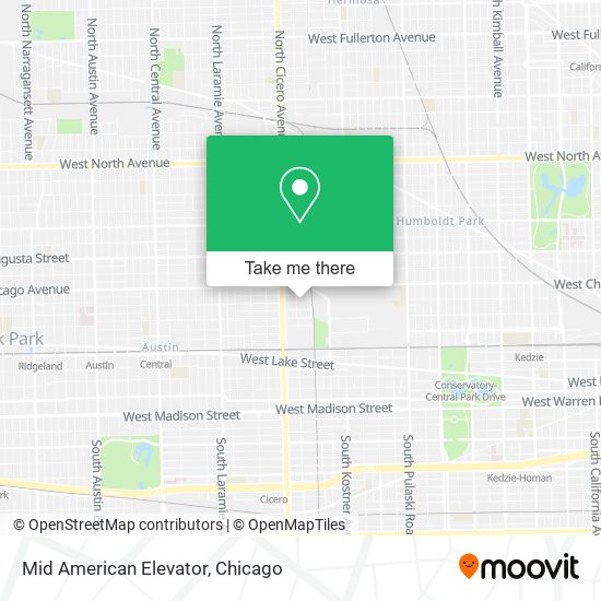 Mapa de Mid American Elevator