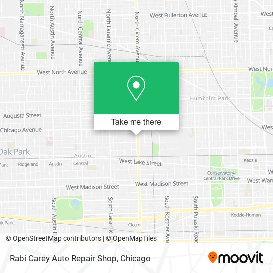 Mapa de Rabi Carey Auto Repair Shop