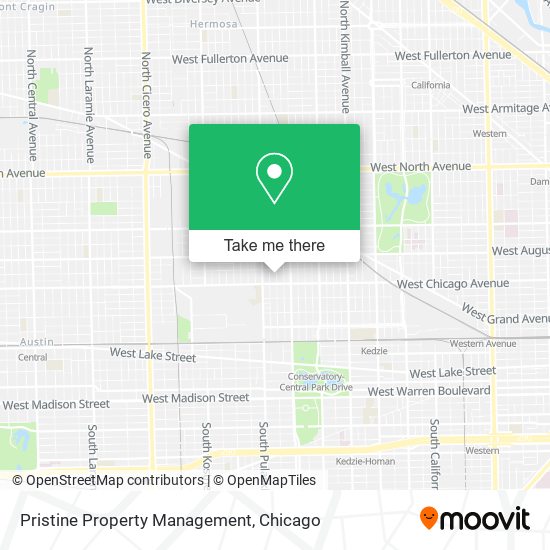 Pristine Property Management map