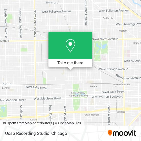 Ucsb Recording Studio map