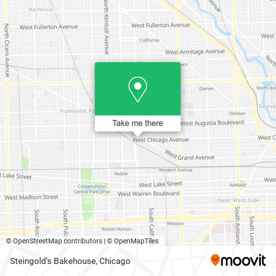 Steingold's Bakehouse map
