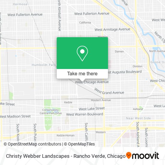 Mapa de Christy Webber Landscapes - Rancho Verde