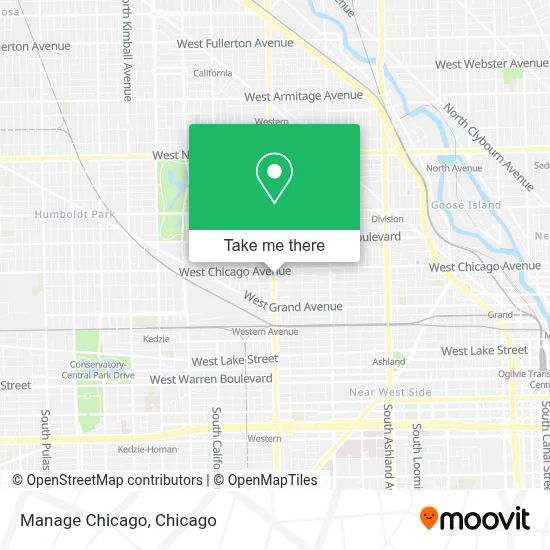 Manage Chicago map