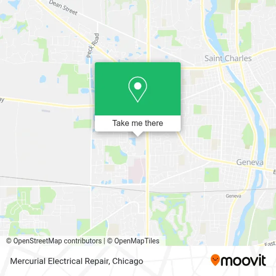 Mercurial Electrical Repair map