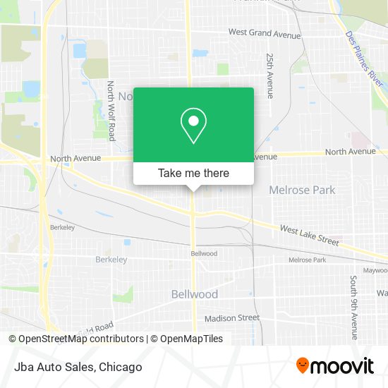 Mapa de Jba Auto Sales