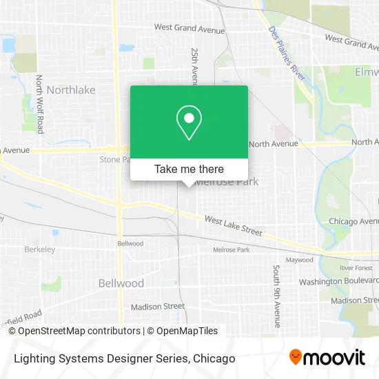 Mapa de Lighting Systems Designer Series