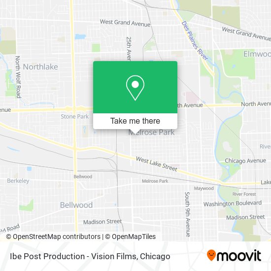 Ibe Post Production - Vision Films map