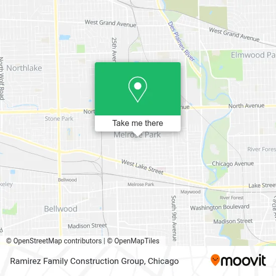 Ramirez Family Construction Group map