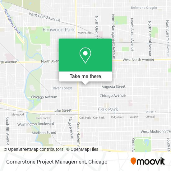 Cornerstone Project Management map