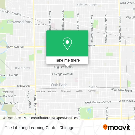 The Lifelong Learning Center map