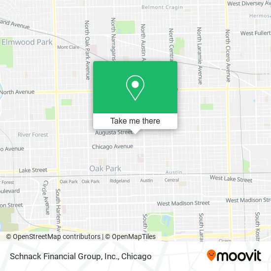 Mapa de Schnack Financial Group, Inc.