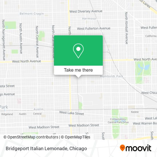 Mapa de Bridgeport Italian Lemonade
