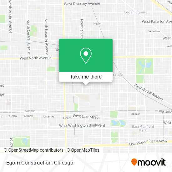 Egom Construction map