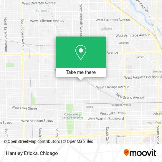 Hantley Ericka map