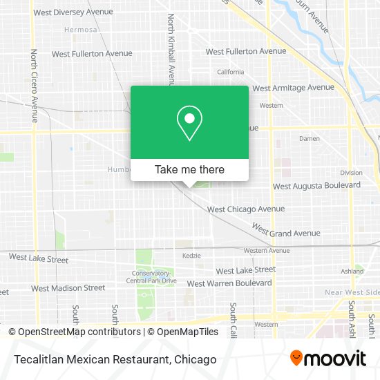 Tecalitlan Mexican Restaurant map