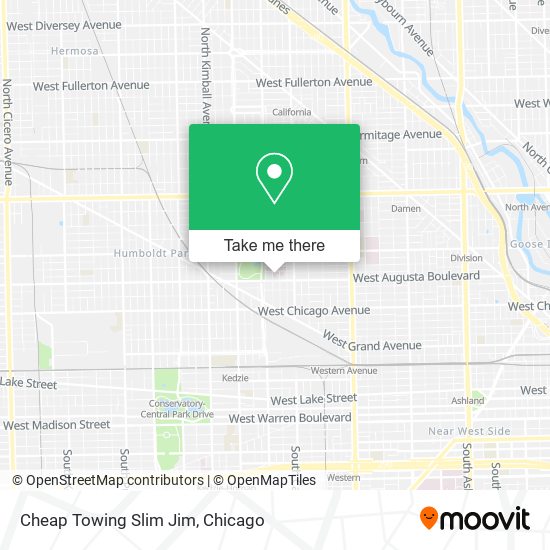 Cheap Towing Slim Jim map