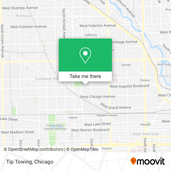 Mapa de Tip Towing