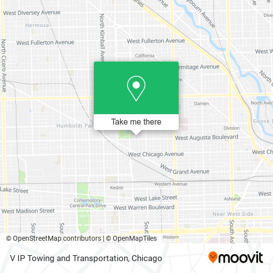 Mapa de V IP Towing and Transportation