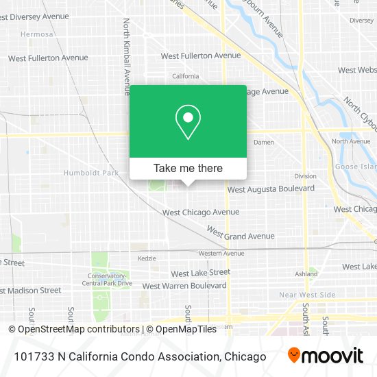101733 N California Condo Association map