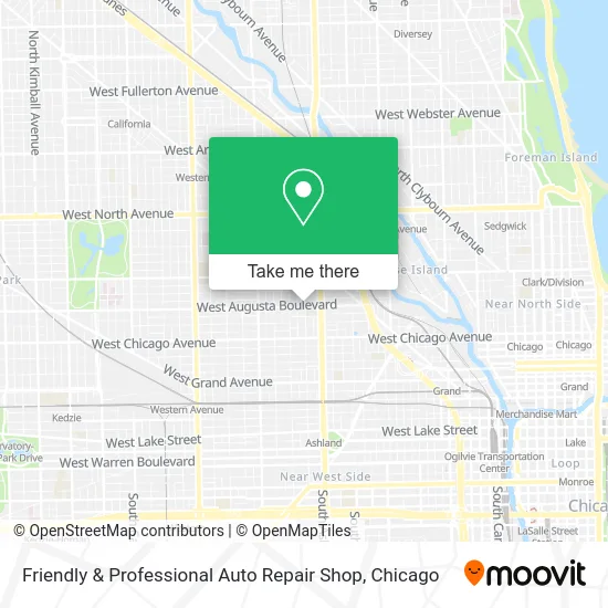 Friendly & Professional Auto Repair Shop map