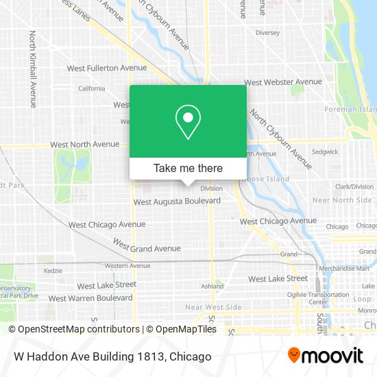 Mapa de W Haddon Ave Building 1813