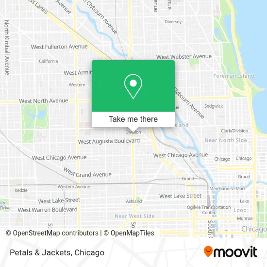 Petals & Jackets map