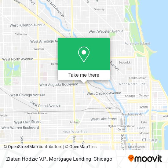 Mapa de Zlatan Hodzic V.P., Mortgage Lending